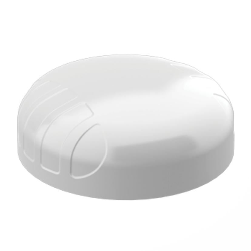 Poynting PUCK-12 Rundstrålende antenne for Bluetooth og 2X2 MIMO WiFi Hvit