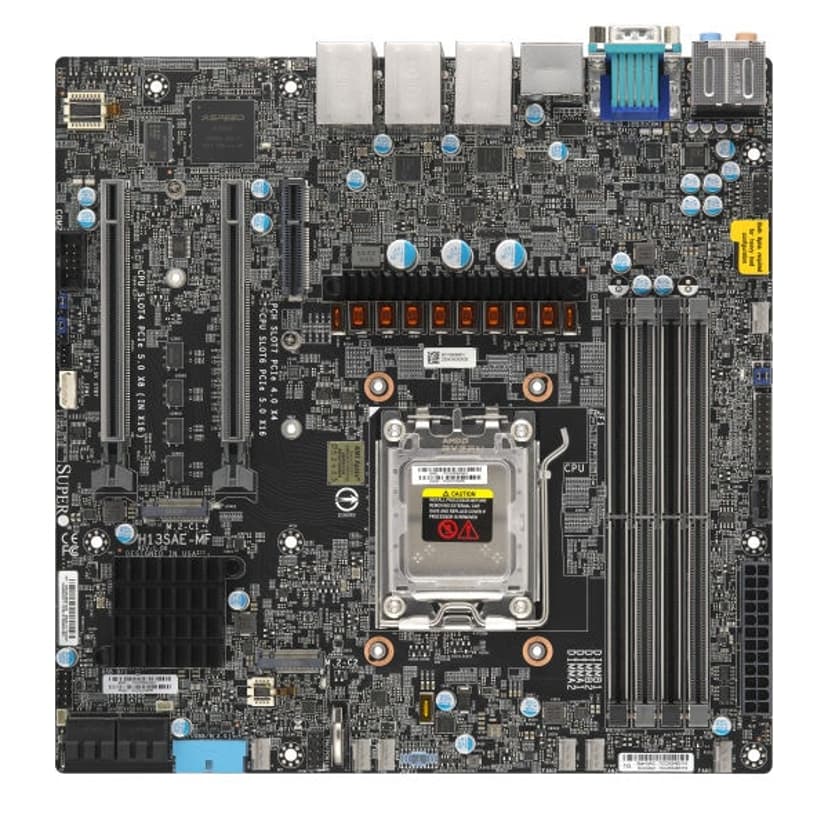 Supermicro MBD-H13SAE-MF AMD B650 Sokkel AM5 Micro ATX Socket AM5 Micro ATX