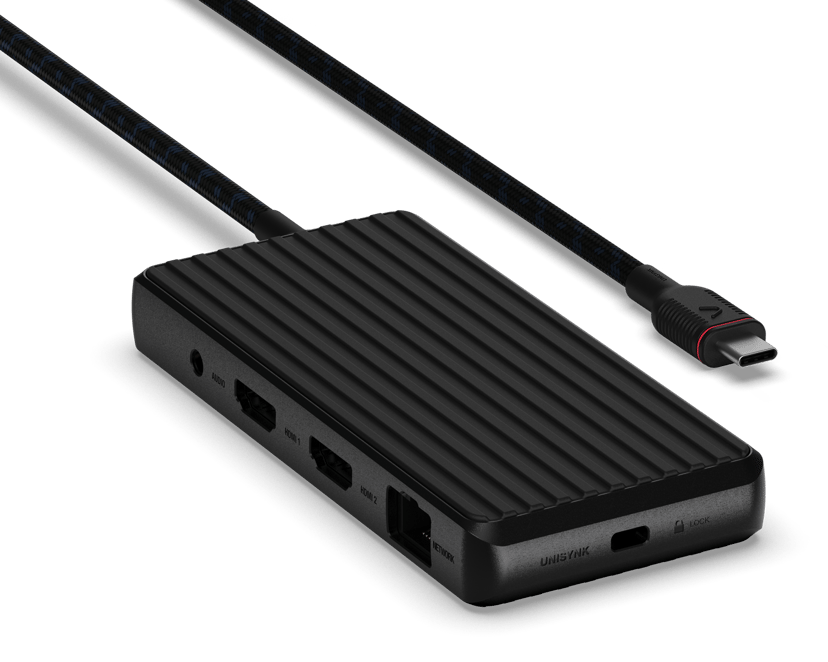 Unisynk 9 Port Dual Hub USB-C 3.2 Gen 2 (3.1 Gen 2)