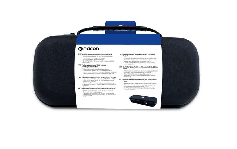 Nacon PSOFPORTPOUCH kannettavan pelikonsolin suojakotelo Matkakotelo Sony musta