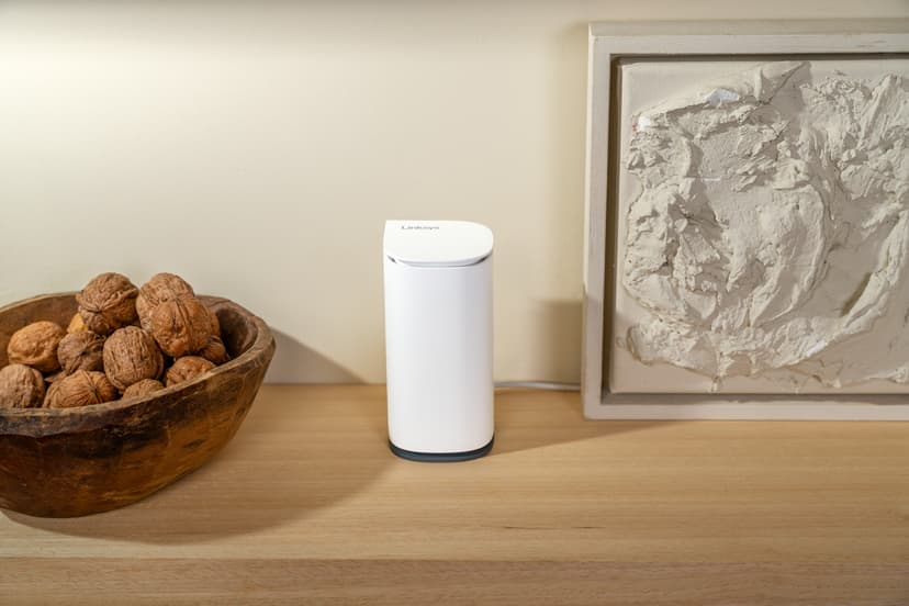 Linksys Velop Micro 6 Dobbelbånd (2.4 GHz / 5 GHz) Wi-Fi 6 (802.11ax) Hvit Innvendig lys