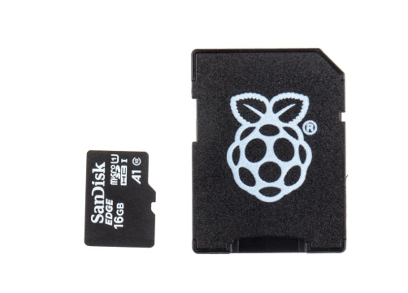 Raspberry Pi 16GB NOOBS microSDHC Card for RPI5 16GB MicroSD