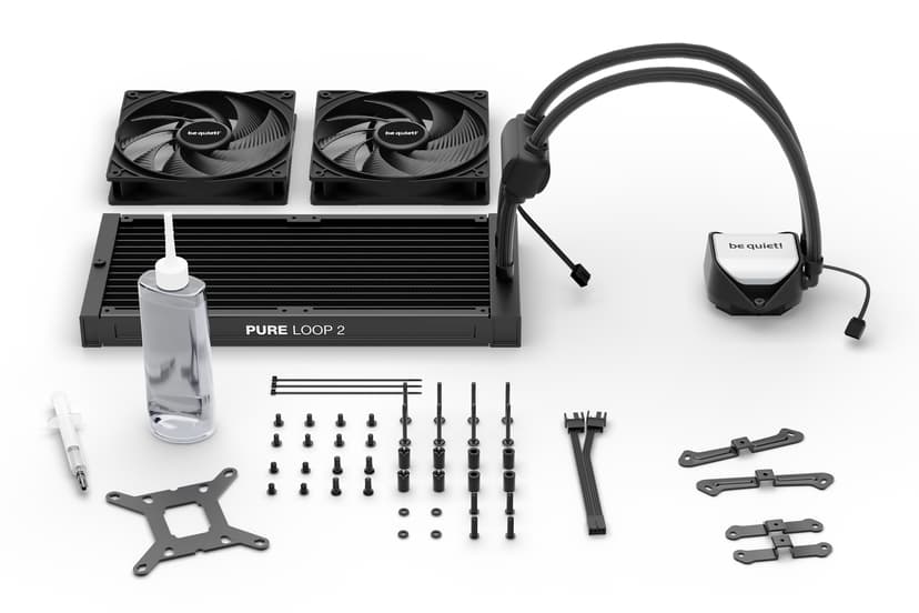 be quiet! Pure Loop 2 280MM AiO -nesteenjäähdytin Musta