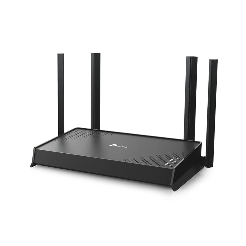 TP-Link Archer BE220 trådløs ruter Gigabit Ethernet Dobbelbånd (2.4 GHz / 5 GHz) Sort
