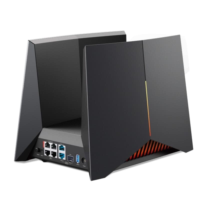 TP-Link Archer GE800 trådlös router 10 Gigabit Ethernet Triband (2,4 GHz/5 GHz/6 GHz) Svart