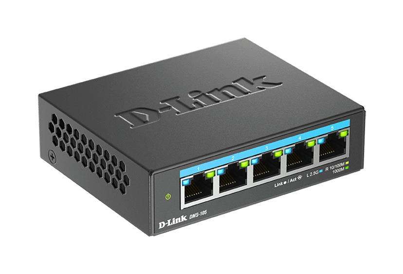 D-Link DMS-105/E 5-poorts 2,5GE-switch