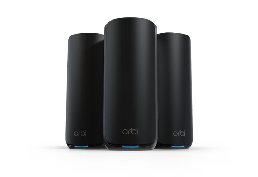 Netgear Orbi 870 Tri-band WiFi 7 Svart 3-pack