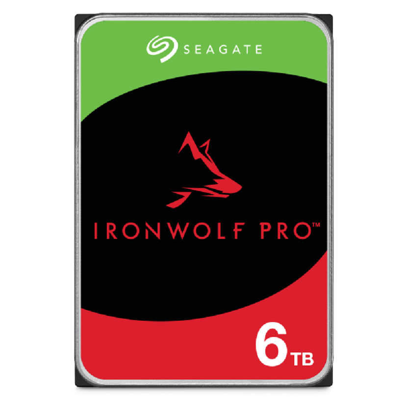 Seagate IronWolf Pro ST6000NT001 intern harddisk 6 TB 7200 RPM 256 MB 3.5" 3.5" 7200r/min Harddisk