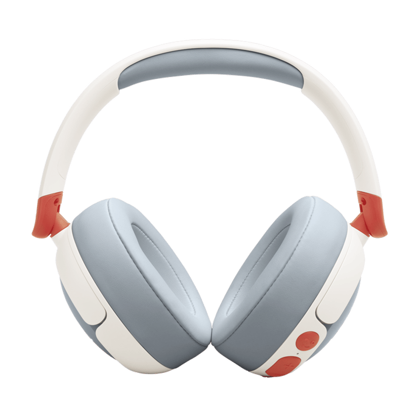 JBL Junior 470NC Stereo USB-C Vaaleanharmaa, Valkoinen