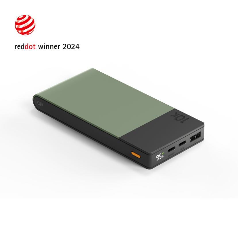 GP Powerbank M2+ 10000mAh Grön 10000mAh Grön
