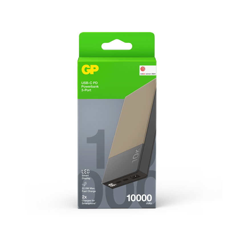 GP Powerbank M2+ 10000mAh Beige 10000mAh Beige