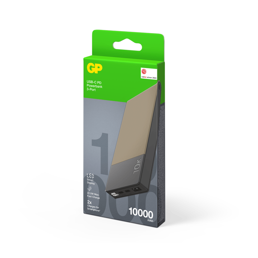 GP Powerbank M2+ 10000mAh Beige 10000mAh Beige