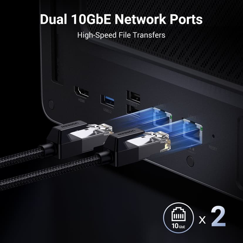 UGREEN NASync DXP6800 Pro - (Fyndvara klass 2)