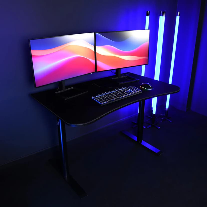 Arozzi Arena Lite Gamingbord - Ren Svart