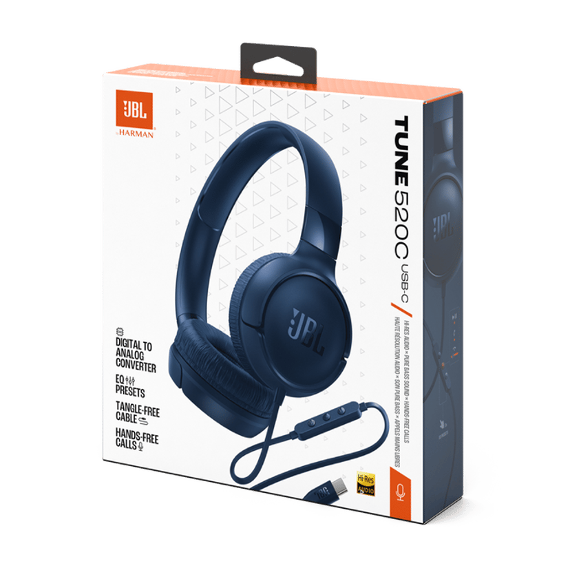 JBL Tune 520C USB-C Sininen