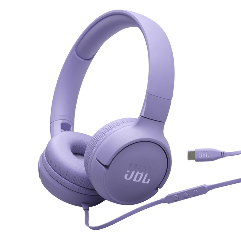 JBL Tune 520C USB-C Lilac