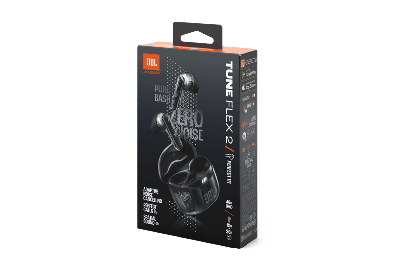 JBL Tune Flex 2 Stereo Ghost Black