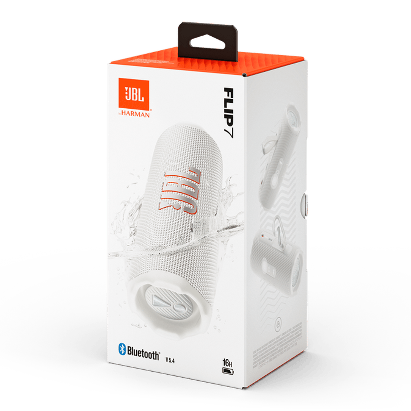 JBL Flip 7 Hvid (JBLFLIP7WHT)