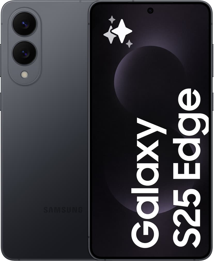 Samsung Galaxy S25 Edge 256GB Musta