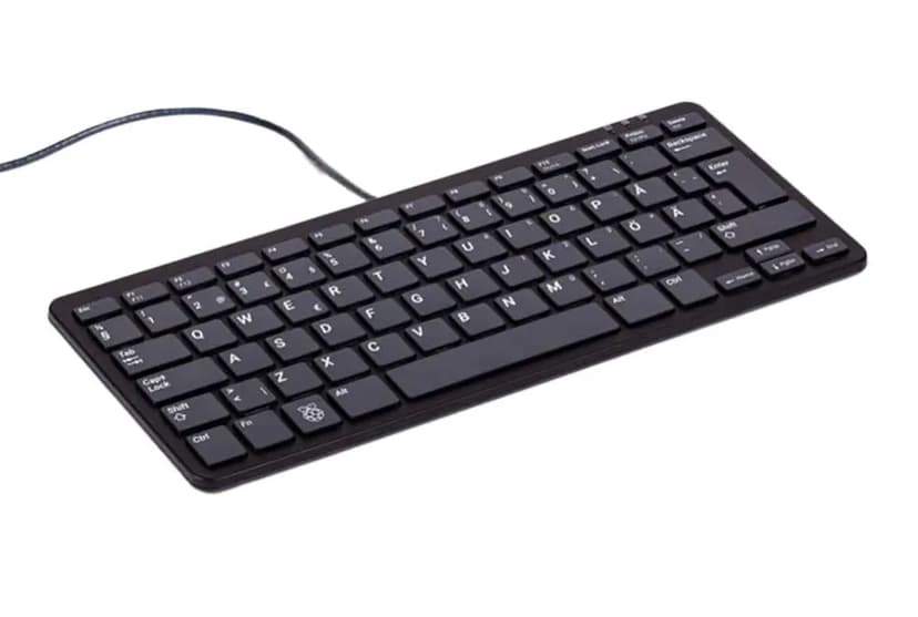 Raspberry Pi Keyboard Grey/Black USB-A Ruotsi, Suomi