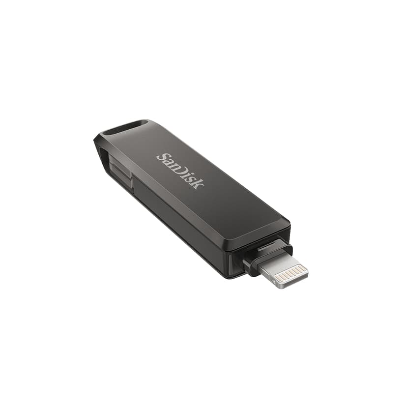 SanDisk iXpand Luxe 64GB USB-C / Lightning Svart