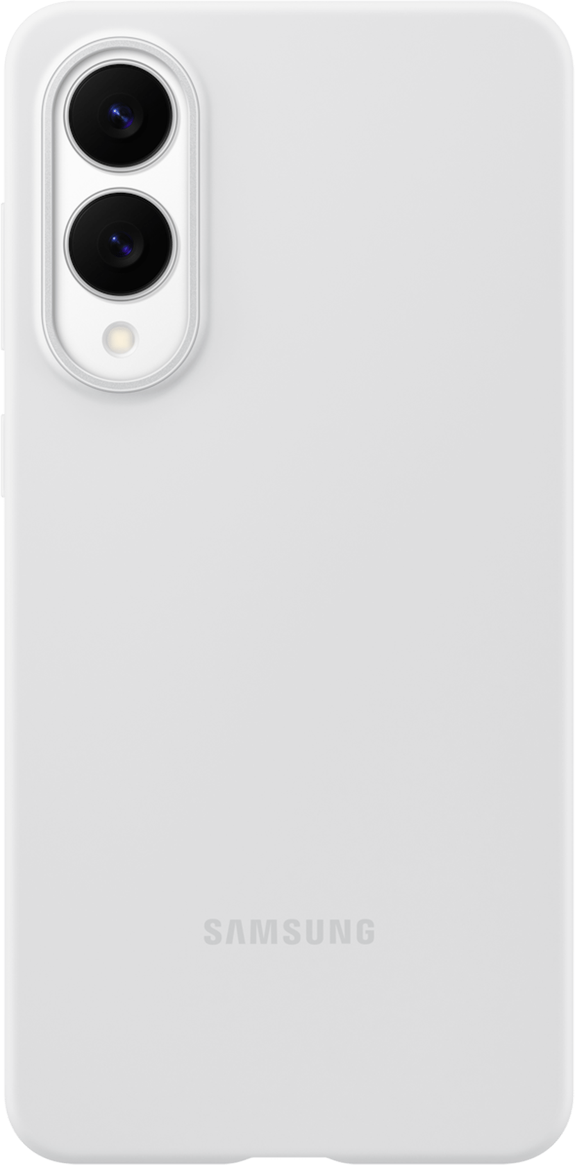Samsung Silicone Case Samsung Galaxy S25 Edge Lysegrå