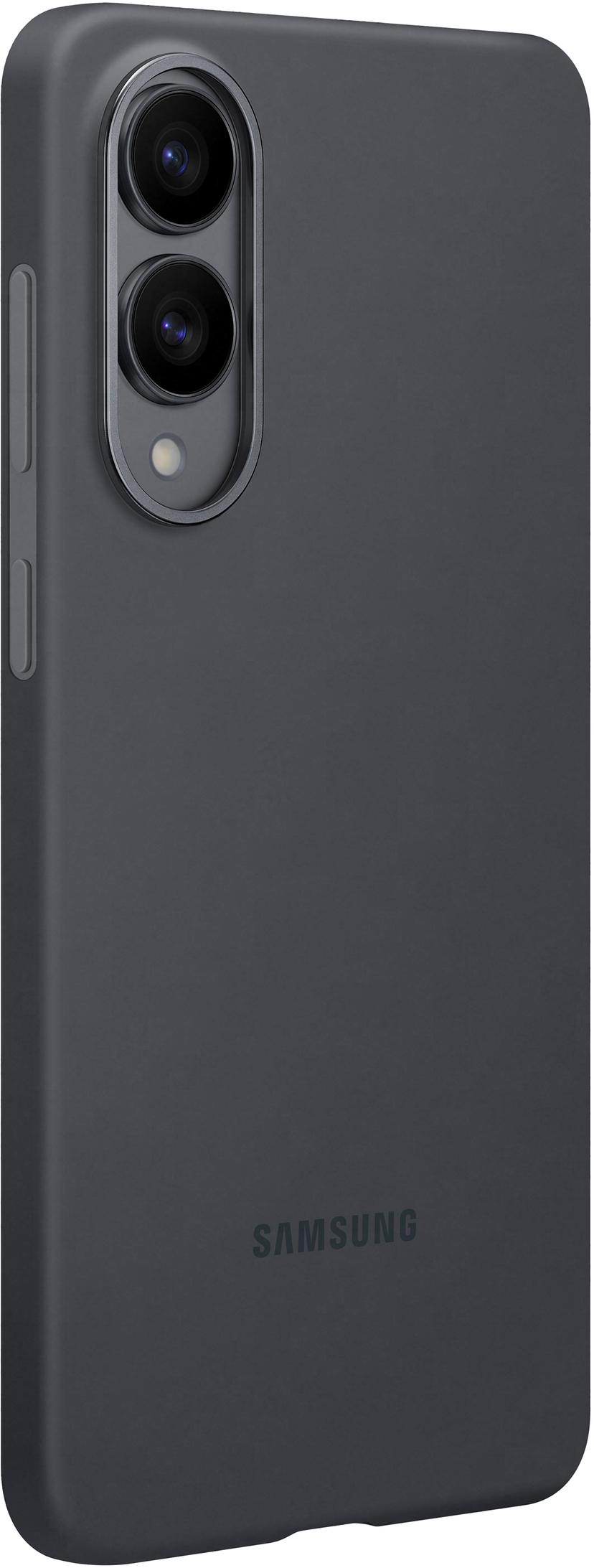 Samsung Silicone Case Samsung Galaxy S25 Edge Svart