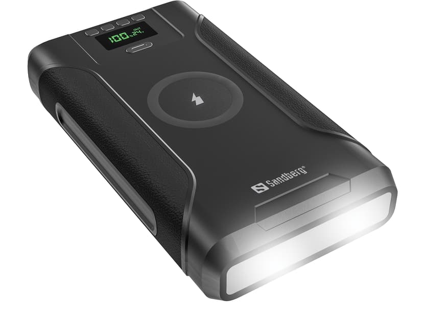 Sandberg Survivor Powerbank 7-i-1 76800 276.48, 76800Wh Sort