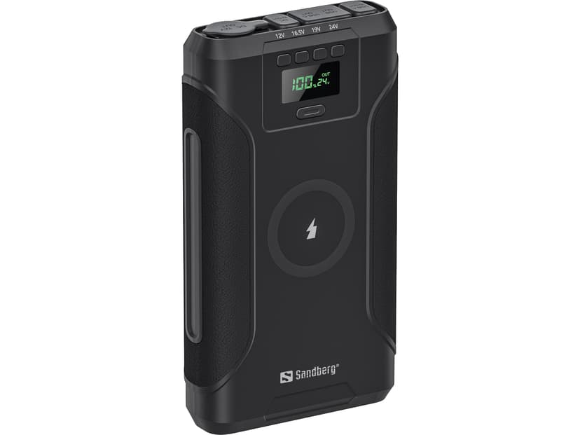 Sandberg Survivor Powerbank 7-in-1 76800 76800, 276.48mAh Musta