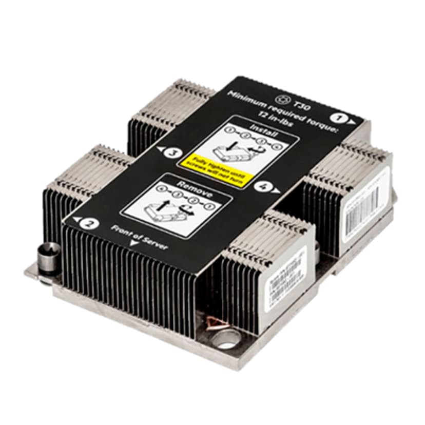 HPE Heatsink 1U Standard - 872452-001 Kjøleribbe/Radiator
