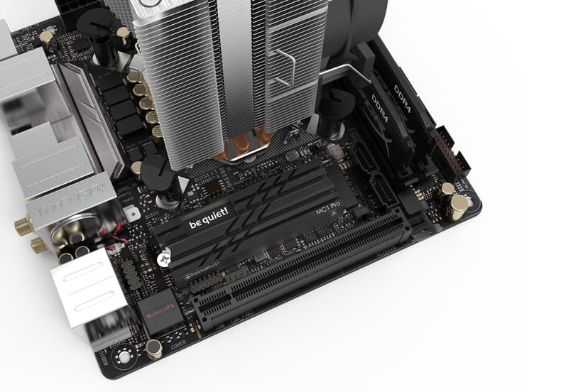 be quiet! MC1 PRO SSD Kjøleribbe/Radiator Sort 1 stykker Kjøleribbe/Radiator Sort