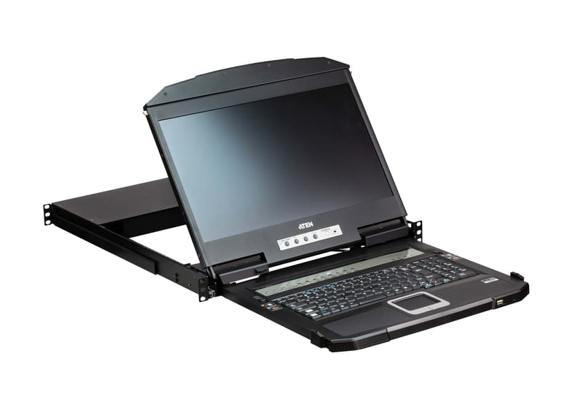 Aten CL3884NW-ATA-XG telinekonsoli 47 cm (18.5") musta