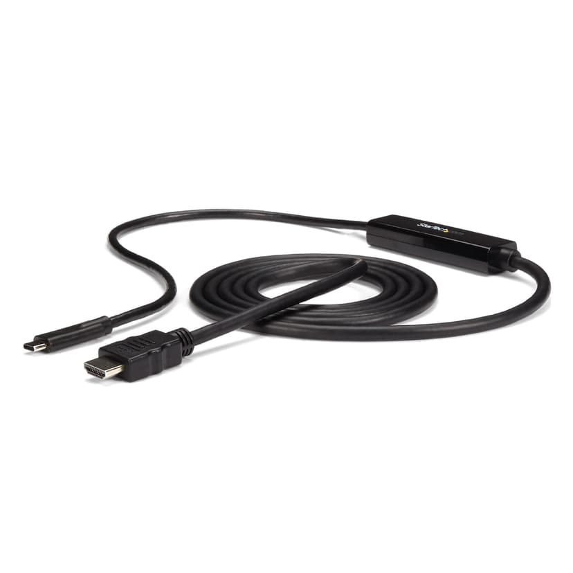 Startech USB-C to HDMI Adapter ekstern videoadapter 2m USB-C HDMI Sort