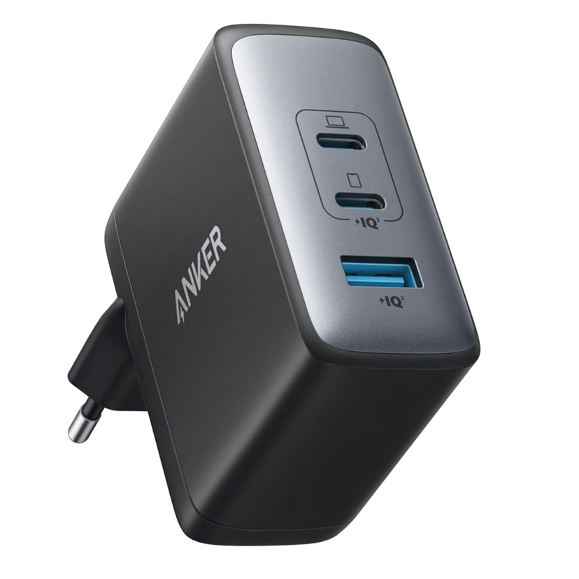 Anker Powerport 736 Nano II Universal Svart AC Snabb laddning inomhus Svart