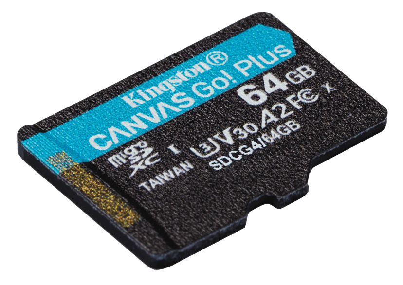 Kingston Canvas Go Plus Gen4 64GB MicroSD UHS-I