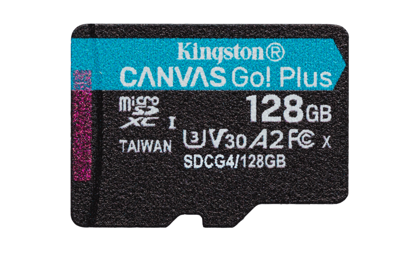 Kingston Canvas Go Plus Gen4 128GB MicroSD UHS-I