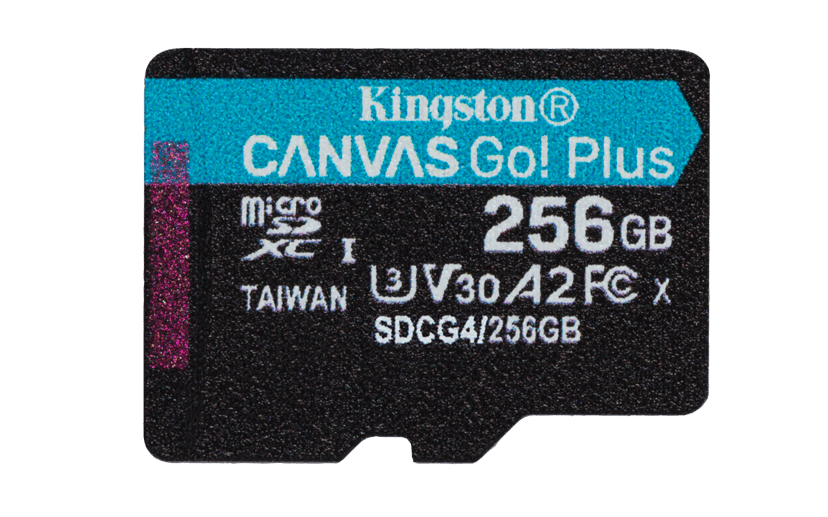 Kingston Canvas Go Plus Gen4 256GB MicroSD UHS-I