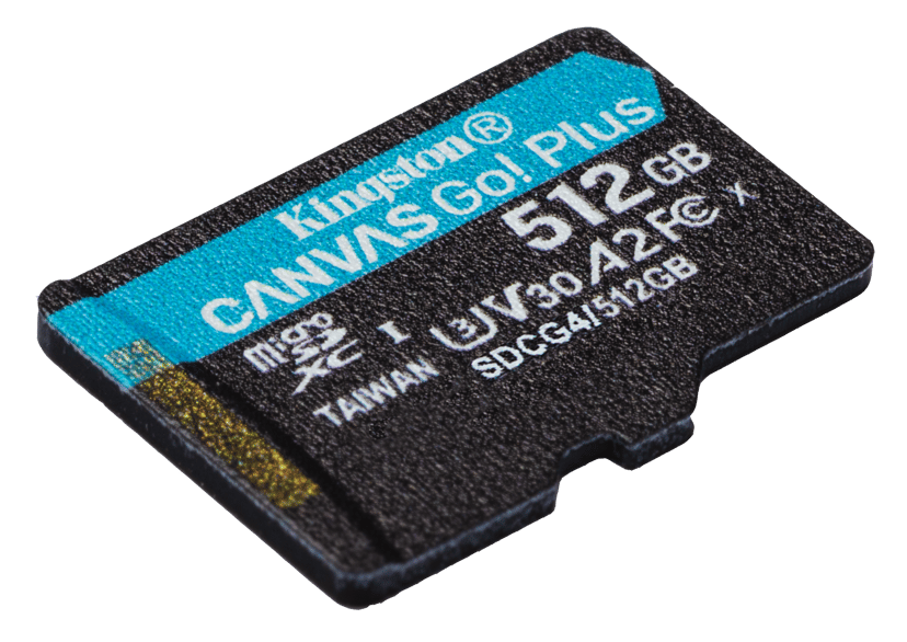 Kingston Canvas Go Plus Gen4 512GB MicroSD UHS-I