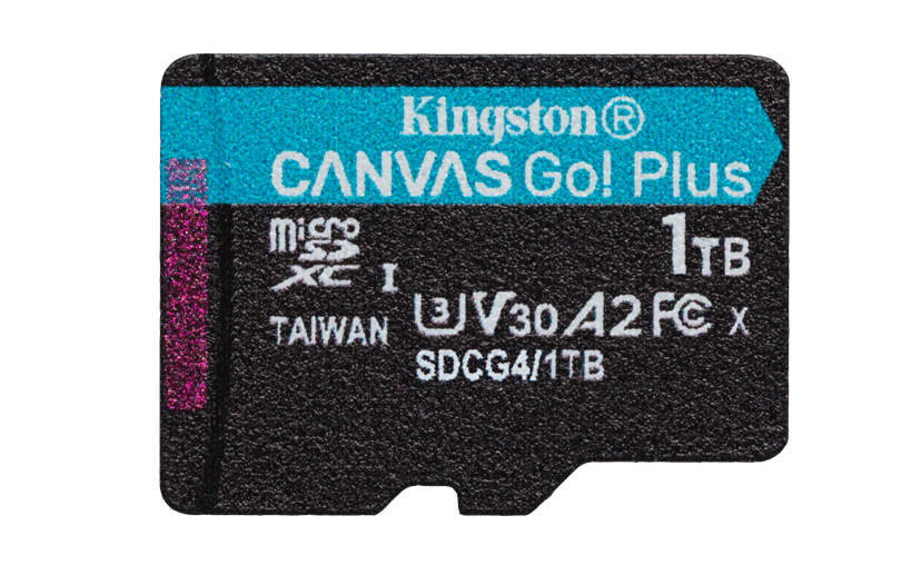 Kingston Canvas Go Plus Gen4 1000GB MicroSD UHS-I