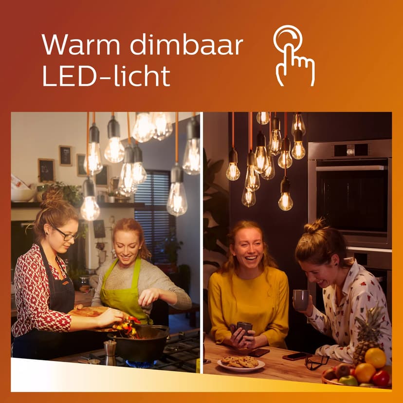 Philips LED GU10 3.8 W (50 W) Dimbaar Warmwit 6-Pack