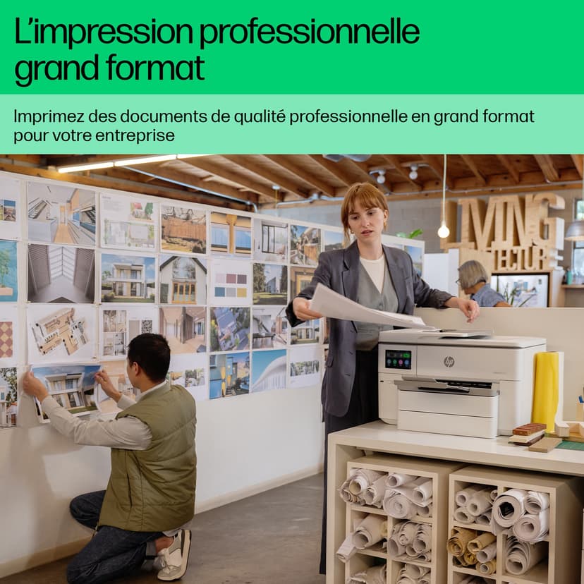 HP OfficeJet Pro 9730E Wide A3 - (Löytötuote luokka 2)