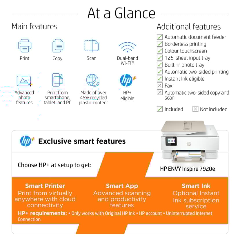 HP Envy 7920e A4 All-In-One