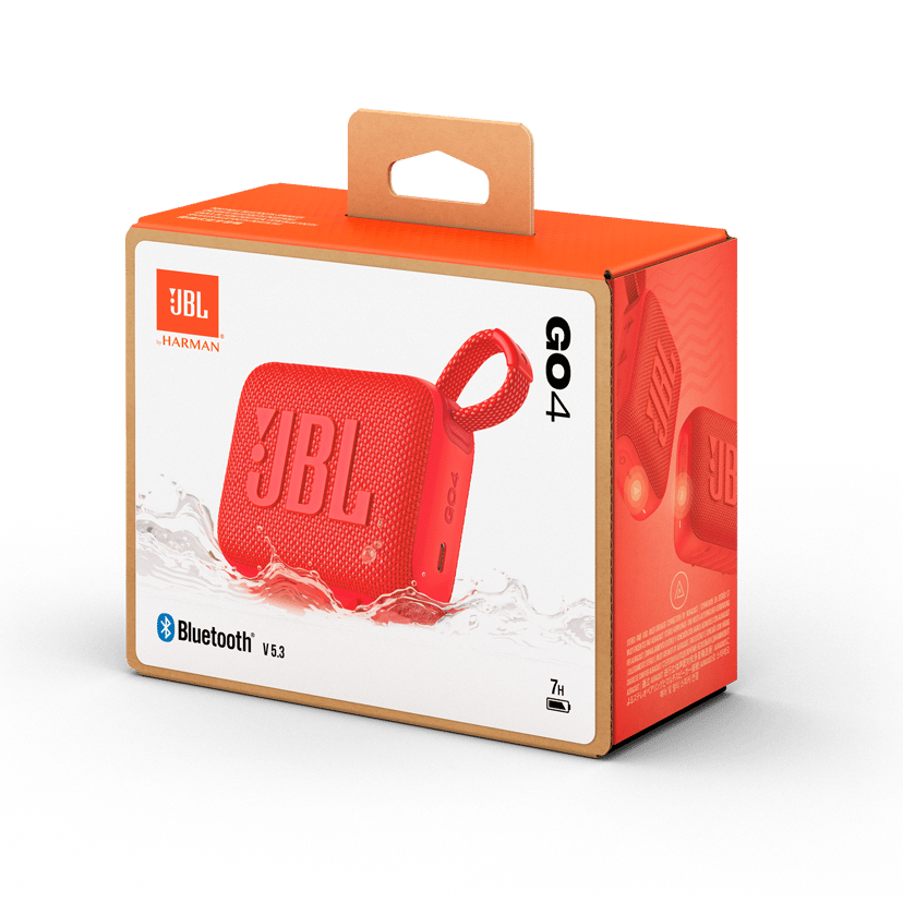JBL Go 4 Rød