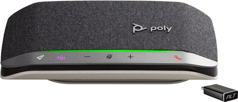 HP Poly Sync 20+ -USB-C-kaiutinpuhelin, Microsoft Teams -sertifioitu
