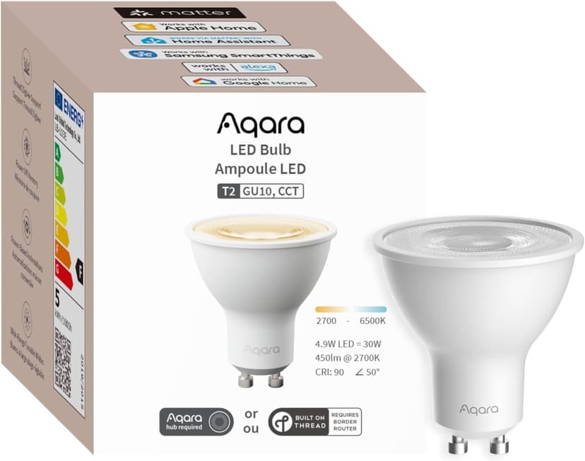 Aqara LED-lampa T2 CCT (Vit) GU10