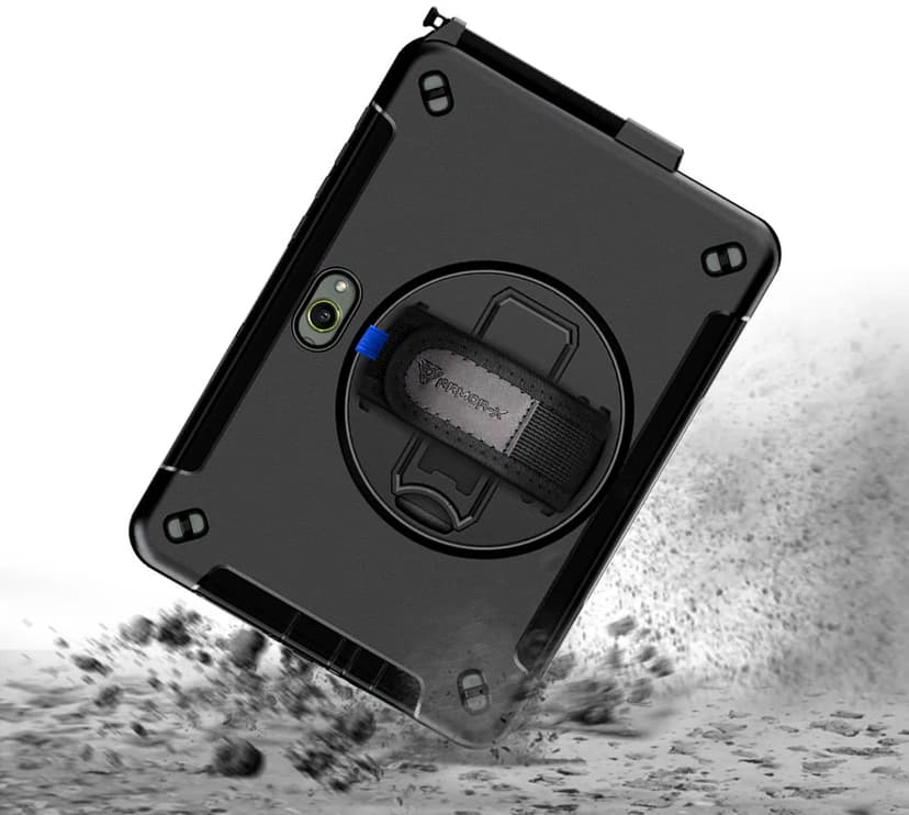 Armor-X Rainproof Military Grade Rugged Case With Hand Strap And Kick-stand Samsung Galaxy Tab Active5 Pro Sort