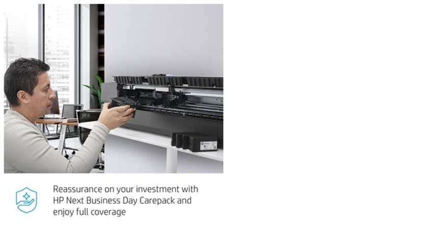 HP 5 jaar hardwaresupport op de volgende werkdag voor DesignJet T630-36 (EMEA)