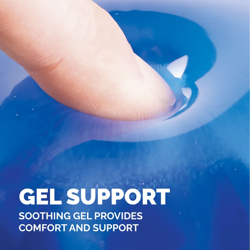 Fellowes Crystal Gel Flex Rest - Sininen