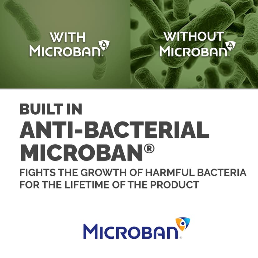 Fellowes Hiirimatto Microban-antibakteerisella suojalla, musta
