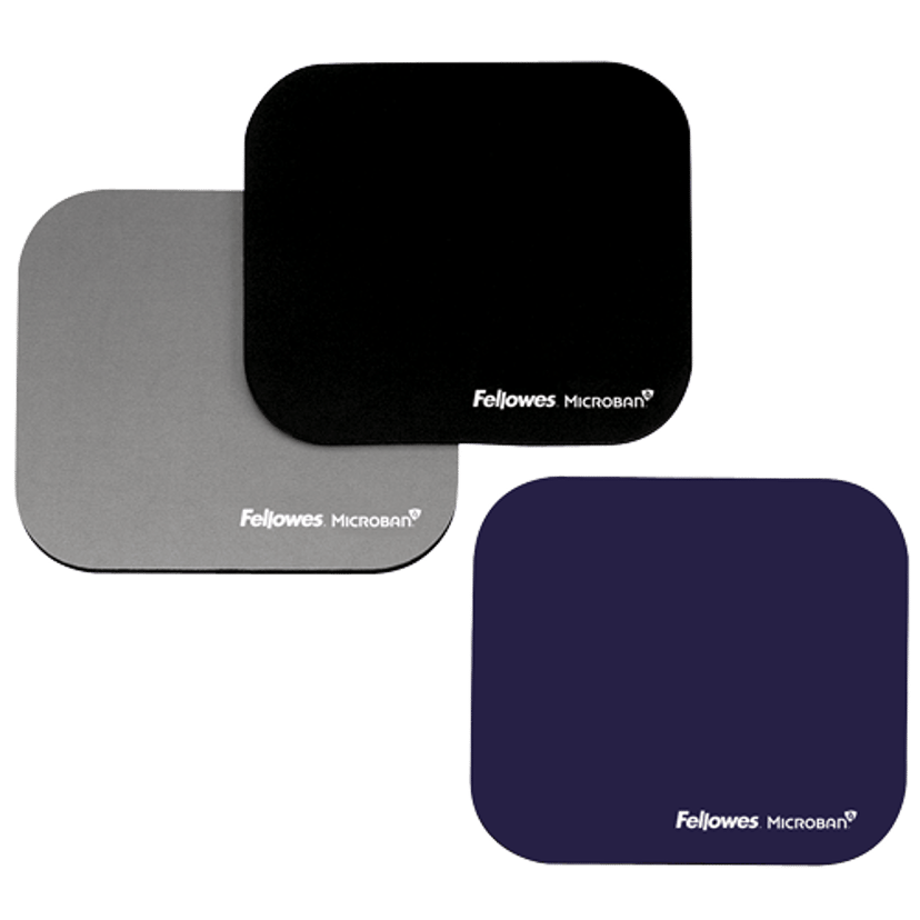Fellowes Hiirimatto Microban-antibakteerisella suojalla, hopea